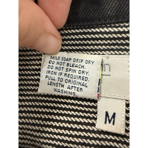 Vintage Calvin Klein Sport  Women’s Denim Chore Jacket, Sz M - Picture 9 of 9